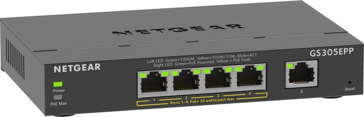 Productafbeelding Netgear GS305EPP-100PES (5 Havens)