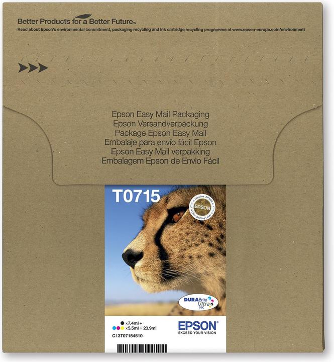 Image du produit Epson T071 EasyMail (C, CF, M, Y)