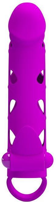 Productafbeelding Pretty Love Penishülle mit Klitorisstimulator