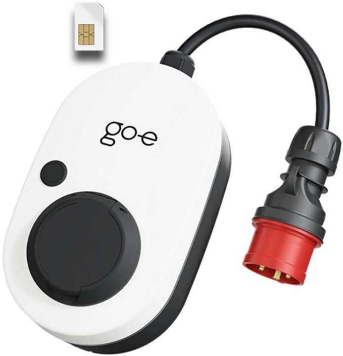 Actual product image Go-E Charger Gemini flex 2.0 GSM 11 kW (Type 2, 11 kW, 16 A, Hard wired)