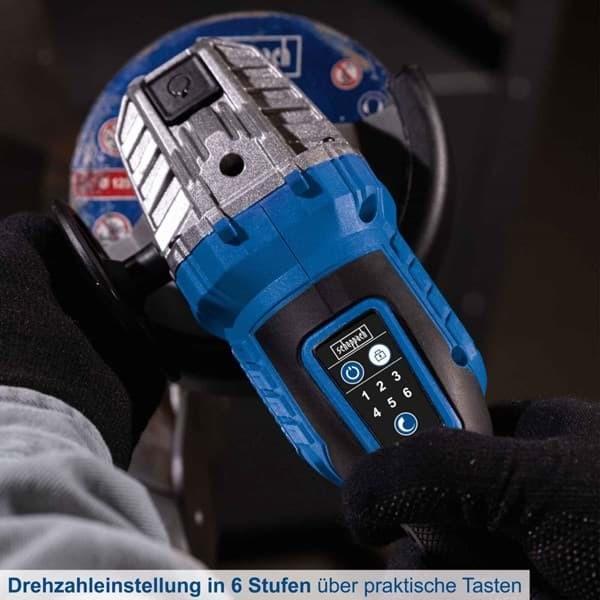 Actual product image Scheppach Akku-Winkelschleifer BC-AG125-X (125 mm)