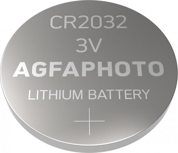 Actual product image AGFAPHOTO Button cell CR 2032 Lithium 3 V 5 pcs. (5 pcs., CR2032)