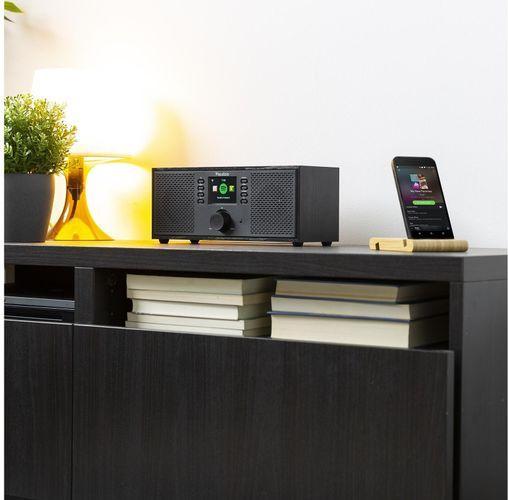 Actual product image Audizio Internet Radio Rimini Black (Internet radio, Bluetooth)