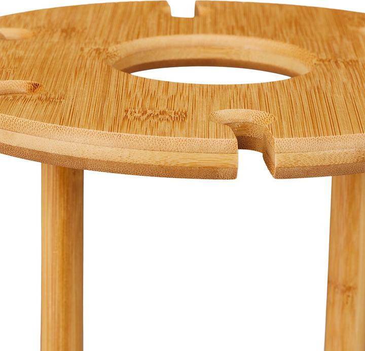 Actual product image Relaxdays Silver Stemware Rack (Wine stopper)