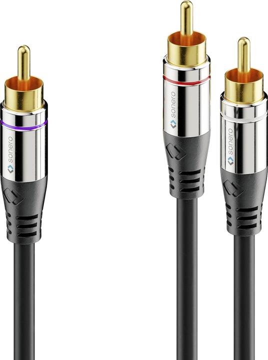 Produktbild Sonero Subwoofer Stereo / Mono Y-Kabel (3 m, Cinch)