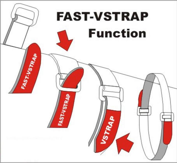 Actual product image Fastech Elastic Velcro strap (33.50 cm)