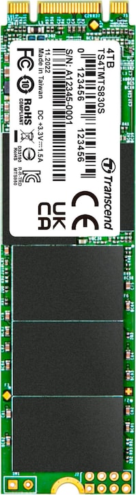 Actual product image Transcend 830S (4000 GB, M.2 2280)
