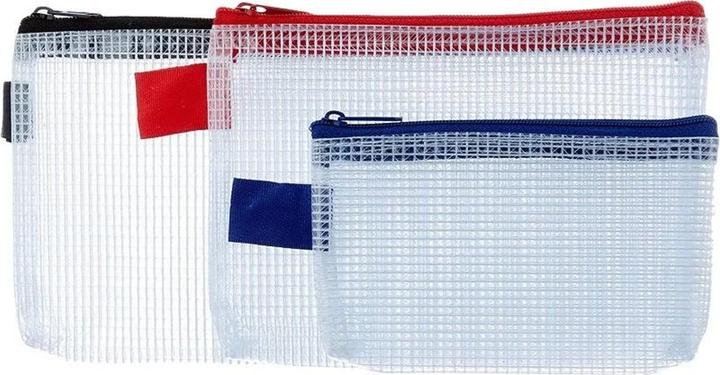 Immagine prodotto Tiger Stationery Astuccio per matite da 3 pezzi in materiale a rete