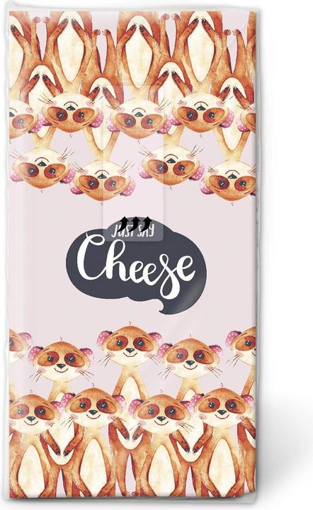 Actual product image Paper + Design Taschentücher Say Cheese 4-lagig, 10 Stück