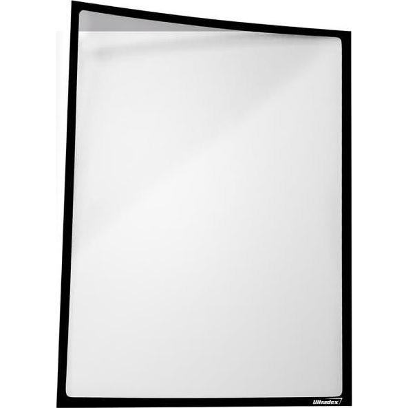 Ultradex, Informationsschild, Infotasche magnetisch für DIN A3 435x312mm VE=5 Stück schwarz