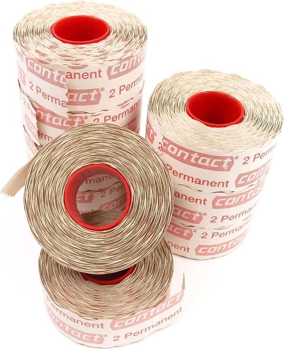 Actual product image Contact Sustainable grass paper label 26x16mm