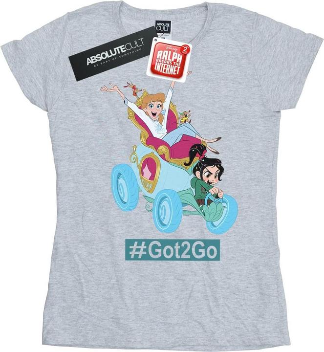 Image du produit Disney - T-shirt WRECK IT RALPH CINDERELLA AND VANELLOPE - Femme (XXL)