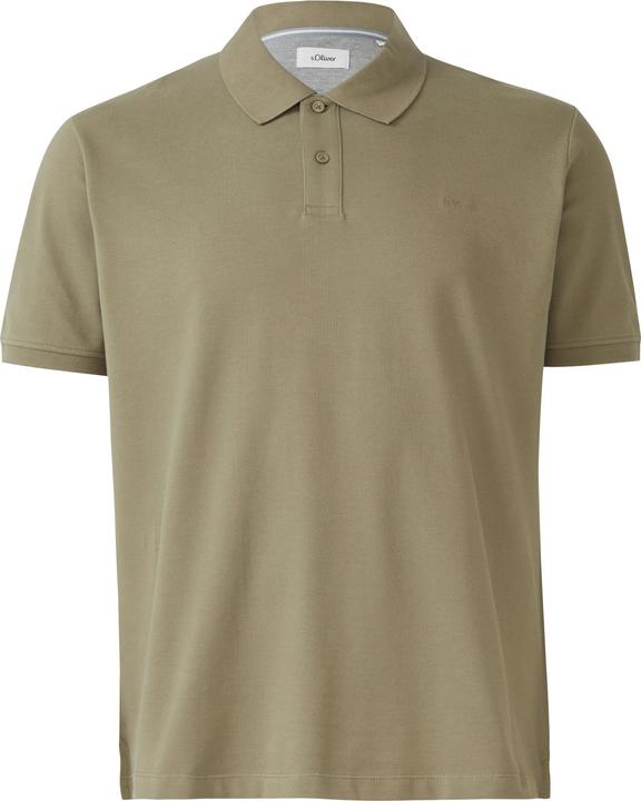 S.Oliver Polo-Shirt Poloshirt aus Baumwollpiqué