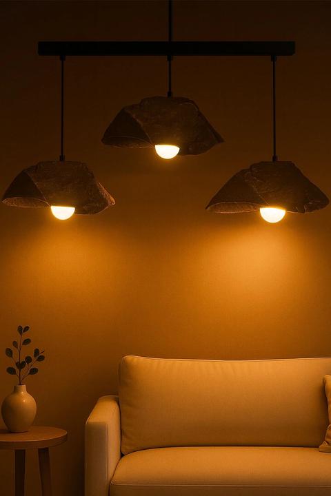 Actual product image Opviq Sway Triple Chandelier (E27)