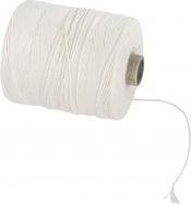 Produktbild Rayher Kettgarn, 1mm, wei ungewachst (220 m)