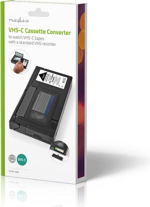 Produktbild Nedis VHS Converter Conversion: VHS-C to VHS (Diverses Video Zubehör)