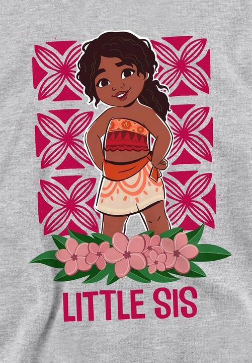 Produktbild Moana Little Sis Kapuzenpullover meliert (128)