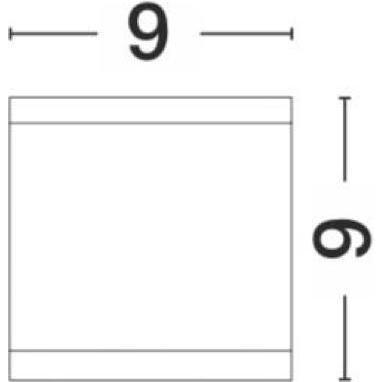 Thumbnail - Nova Luce, Wandleuchte + Deckenleuchte, Cerise (GU10)