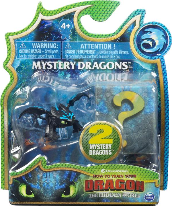 Image du produit Dragons, coffret de 2 Mystery Dragons Bouledogre, figurines dragons à collectionner, pour