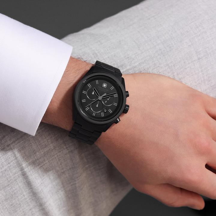 Produktbild Swiss Military Hanowa Navalus Pro Chrono Stealth (Chronograph, 43 mm)