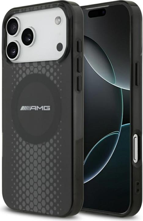 Immagine prodotto Mercedes Case AMG Double Layer Transparent Graphics MagSafe for iPhone 17 Pro Max black (Apple iPhone 17 Pro Max)