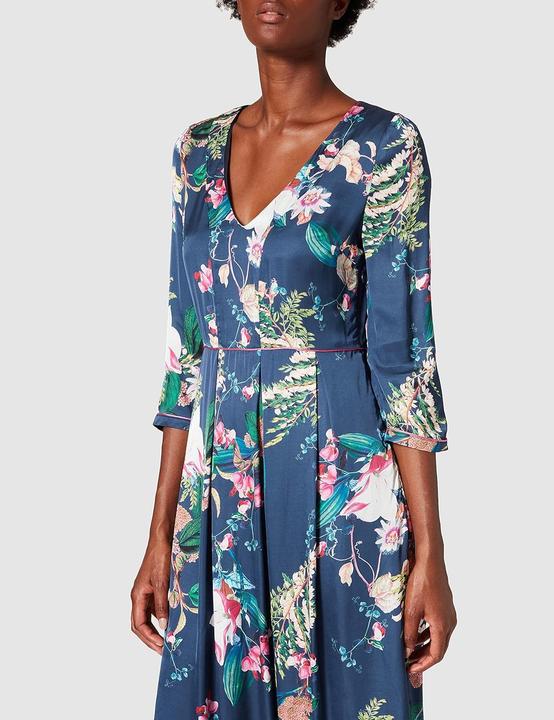 Image du produit Daniel Hechter Maxi-robe à encolure en V avec fermeture éclair latérale (34)