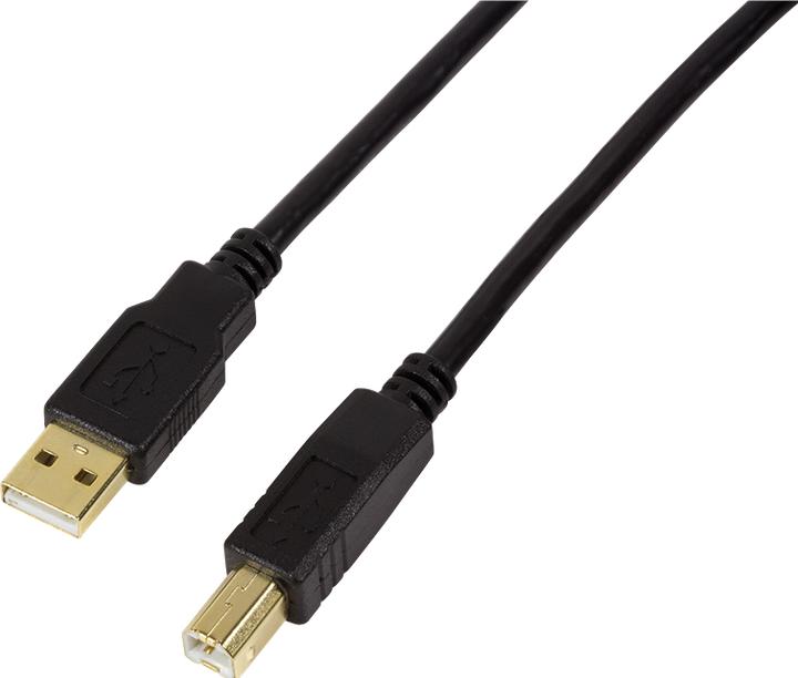Actual product image LogiLink USB A - B (10 m, USB 2.0)