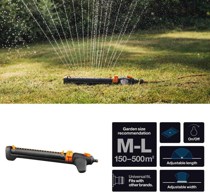 Produktbild Fiskars Oszillierender Sprinkler On/Off (Sprinklersystem)