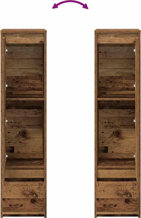 Image du produit vidaXL Highboard (29.50 x 34 x 119.50 cm)