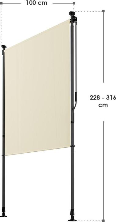 Image du produit Juskys Barbade (1 m)