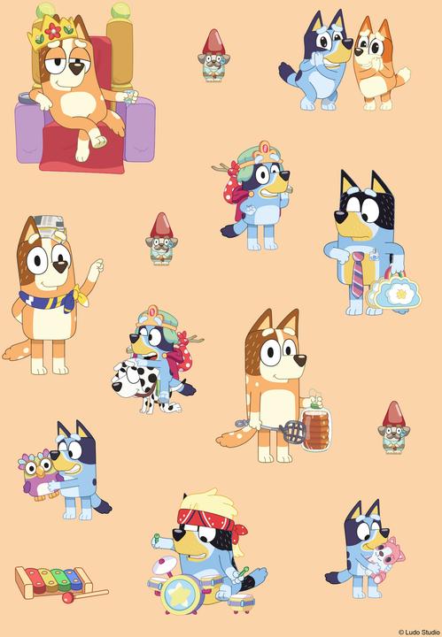 Produktbild Panini Bluey: Superstarker Sticker- und Malspass (500 Sticker)