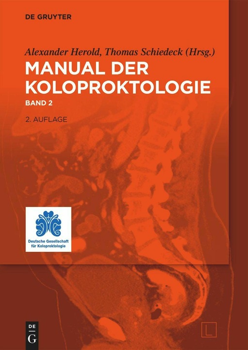 Produktbild Manual der Koloproktologie (Deutsch, Thomas Schiedeck, Alexander Herold, 2024)