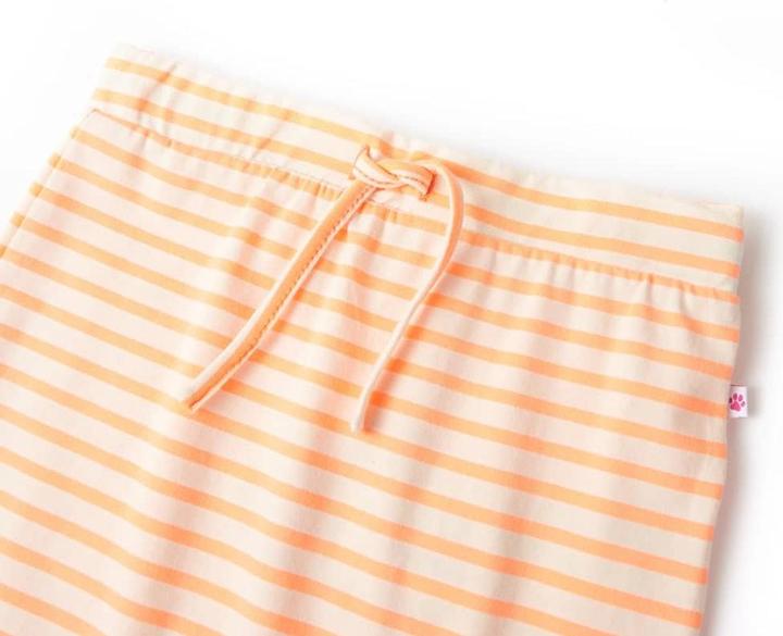 Produktbild VidaXL Kinderrock mit Streifen Gerade Neonorange 128,Material: 95 (128)