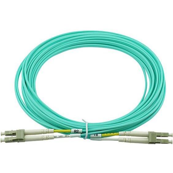 CBO BlueOptics LWL Patchkabel LC / LC MM OM3 aqua 2,0m (2 m), Netzwerkkabel