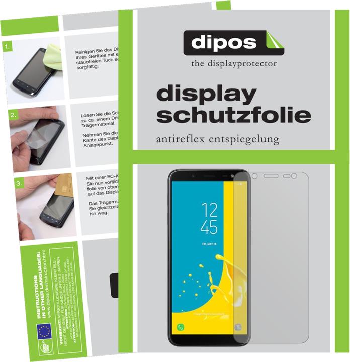 Image du produit Dipos Film de Protection d’écran Anti-reflet (6 pièce(s), Samsung Galaxy J6 (2018))