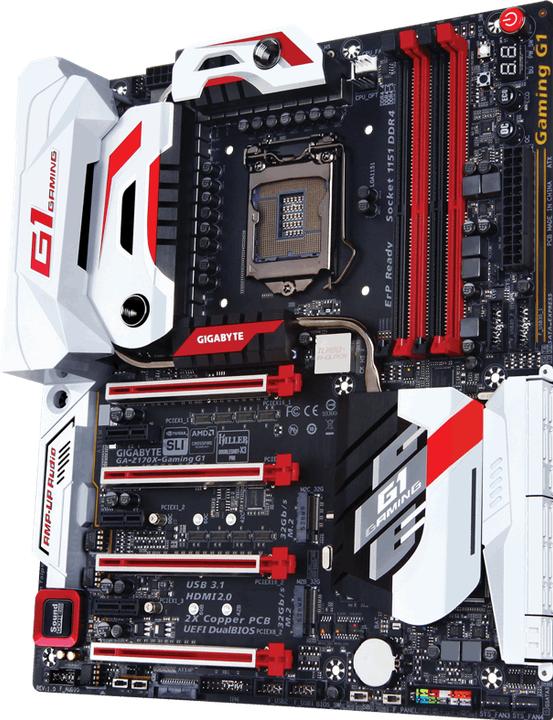 Produktbild Gigabyte Ga-Z170x-Gaming G1 (LGA 1151, Intel Z170, E-ATX)