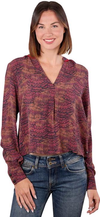 Immagine prodotto Scotch & Soda Popover Blouse Stand Collar Feather Bordeaux (M)