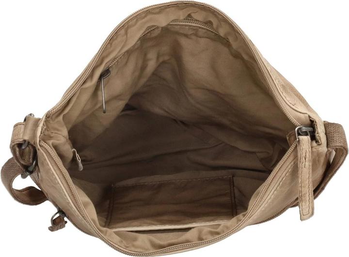 Produktbild Hide & Stitches Paint Rock Schoudertas - Zand - 100% Leer