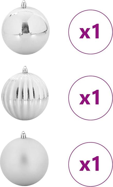 Produktbild vidaXL Weihnachtskugeln