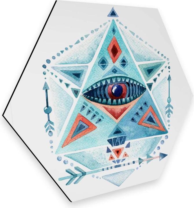 Produktbild Trenddeko Blaues Prisma (35 x 30 cm)