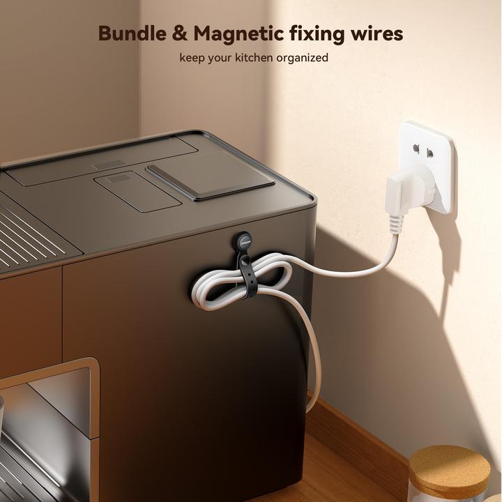 Produktbild Joyroom magnetic silicone cable tie JR-ZS422 (Kunststoffkabelbinder, 6 Stk.)
