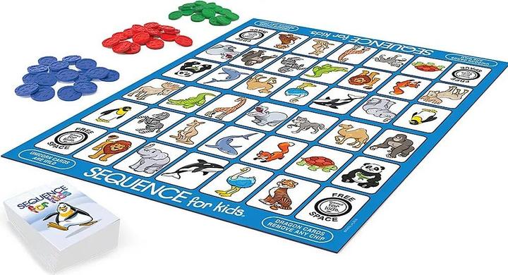 Actual product image Goliath Toys Sequence Junior Game (2 - 4 Players)