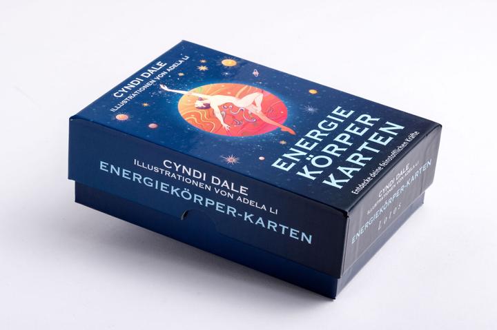 Actual product image Energy body cards Discover your subtle powers (German, Cyndi Dale, 2024)