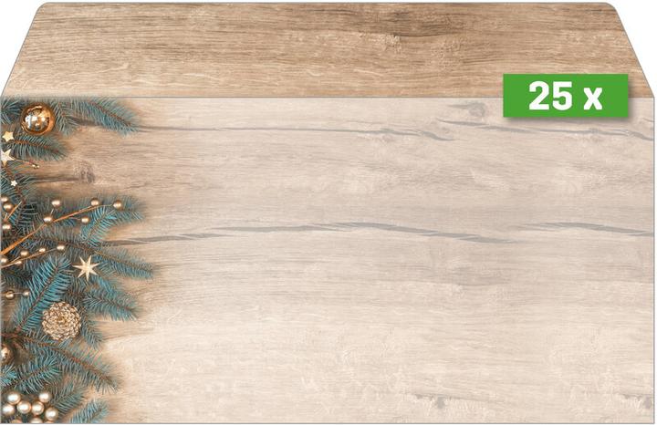 Actual product image Sigel Weihnachtsbriefumschläge (C6/5, 25 x)