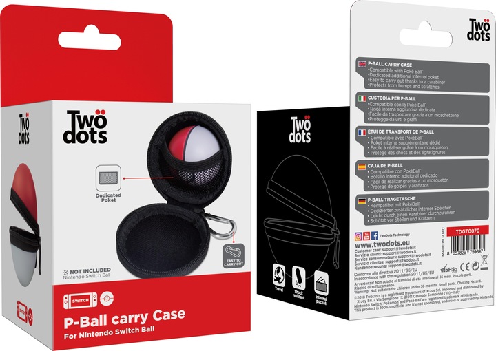 Actual product image Two Dots Switch- Bag for Pokeball (Nintendo Switch) (Switch)