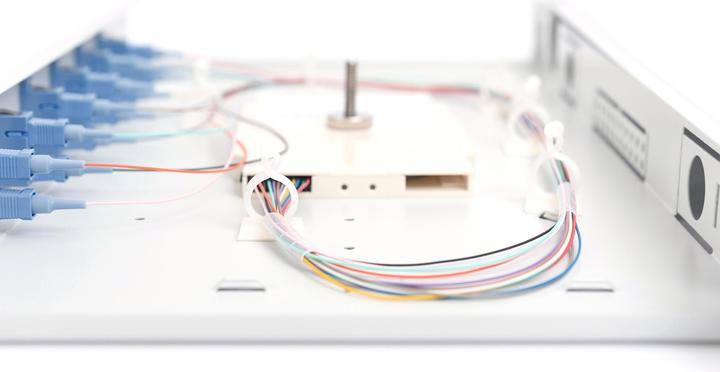 Actual product image Digitus Fiber Optic Splice Box, Equipped, SC, OS2