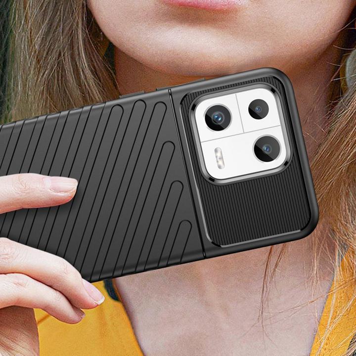 Immagine prodotto Hurtel Thunder Case cover per Xiaomi 13 Custodia in silicone armato nero (Xiaomi 13)