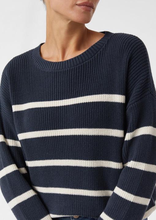 Produktbild Comma Strickpullover Gestreifter Strickpullover im Relaxed Fit (M)