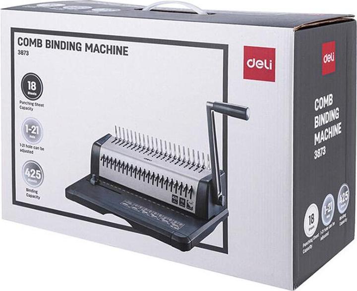 Actual product image Deli E3873 (E3873) (Comb binding)