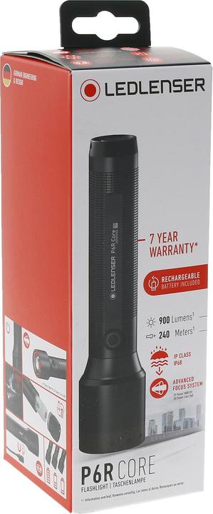 Actual product image Ledlenser P6R Core (15.10 cm, 900 lm)